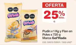 Makro Gel'Hada Pudín y Flan oferta