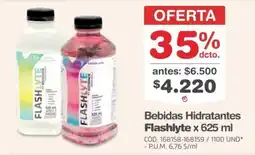 Makro Flashlyte bebidas hidratantes oferta