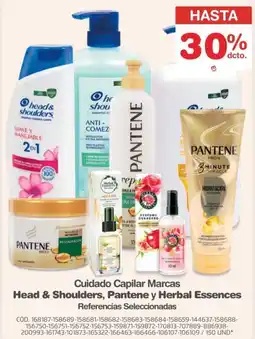 Makro Cuidado Capilar Marcas Head & Shoulders, Pantene y Herbal Essences oferta