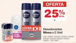 Makro Nivea desodorantes oferta