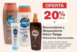 Makro Tanga Bronceadores y Bloqueadores oferta