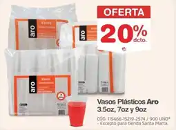 Makro Vasos Plásticos Aro oferta