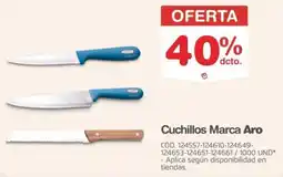 Makro Aro cuchillos oferta