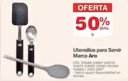 Makro Aro utensilios para servir oferta
