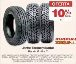 Makro Sunfull Torque llantas oferta