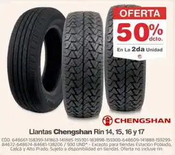 Makro Chengshan Llantas Rin 14, 15, 16 y 17 oferta