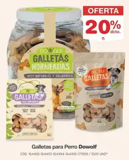 Makro Dowolf galletas para perro oferta