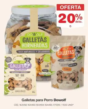 Dowolf galletas para perro