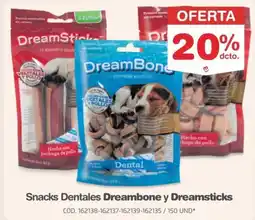 Makro Dreambone y Dreamsticks snacks dentales oferta