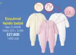 Almacenes Only Esquimal tejido bebé oferta
