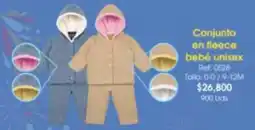 Almacenes Only Conjunto en fleece bebé unisex oferta