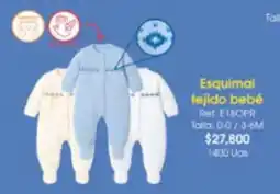 Almacenes Only Esquimal tejido bebé oferta