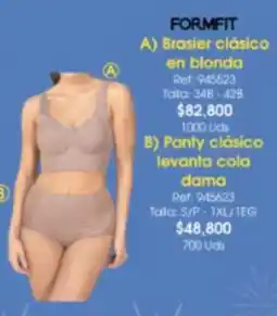 Almacenes Only Formfit brasil clásico en blonda oferta
