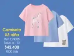 Almacenes Only Camiseta X3 niña oferta