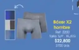 Almacenes Only Bóxer X2 hombre oferta