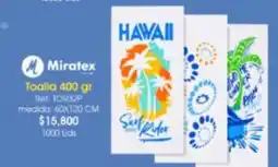 Almacenes Only Miratex Toalla oferta