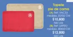 Almacenes Only Tapete pie de cama oferta