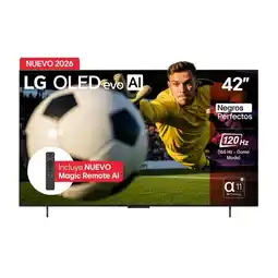 Falabella Televisor 42 pulgadas |4K UHD OLED Evo |Dolby Vision Atmos |OLED42C6PSA |Incluye AI Magic Remote oferta