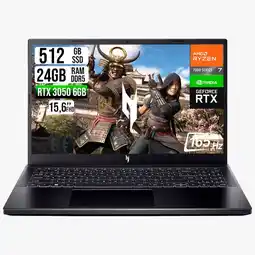 Falabella Portatil V15 AMD RYZEN 7 7445HS RTX 3050 6GB SSD 512GB RAM 24GB LED FHD 165HZ oferta