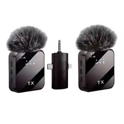 Falabella Micrófono Solapa Inalambrico Doble F11-2 oferta