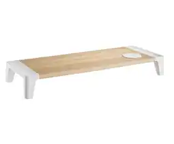 Falabella Eleva Monitor Soporte Escritorio Zenith Carga Qi Blanco oferta