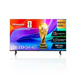Falabella Televisor Smart TV 43 QLED Q4SV Colores Vibrantes y Diseño Elegante oferta