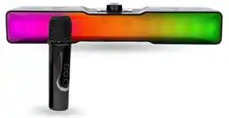 Falabella Parlante Bluetooth Soundbar Con Luces Led Micrófono Inalámbrico oferta
