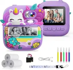 Falabella Cámara Impresora Infantil Unicornio Rosado oferta