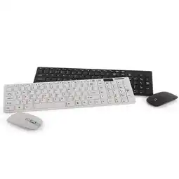 Falabella Teclado y Mouse Inalámbrico K-06 Negro con Teclado Numérico oferta