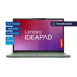 Falabella PORTATIL IDEA 3 SLIM/ CORE I5 13420H/ 512GB/ 8GB DR5 / 15 TOUCH VERDE/ WIN 11 oferta