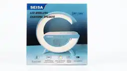 Falabella Parlante con luz led y cargador inalámbrico oferta