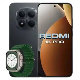 Falabella Celular Redmi Note 15 Pro 4G 8Gb Ram 256 Gb Negro + Obsequio Smartwatch oferta