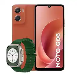 Falabella Celular G06 4Gb RAM 128Gb Naranja 1 SIM + Obsequio Smartwatch oferta