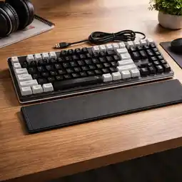 Falabella Teclado Gamer Mecánico K600 RGB Red Switch Con Apoya Muñecas oferta