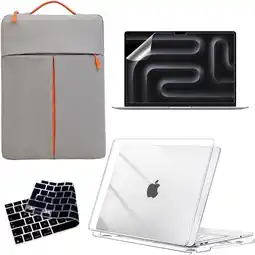 Falabella Carcasa + Teclado + Pantalla + Funda Premium Gris Para Macbook Neo A3404 2026 oferta