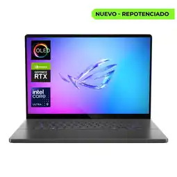 Falabella PORTATIL ROG ZEPHYRUS G16 CORE ULTRA 9 285H SSD 1TB RAM 16GB RTX 5070 oferta