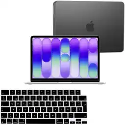 Falabella Carcasa Matte Negro + Protector Teclado Para Macbook Neo A3404 2026 oferta