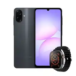 Falabella Celular Galaxy A07 128GB 6GB Ram 4G Negro + Smartwatch oferta