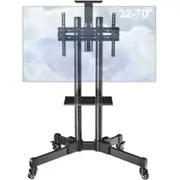Falabella Soporte Tv Rodante Base Pedestal 32-70in Ajustable An-1500 oferta