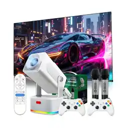Falabella Proyector Inteligente 4 en 1 HCS350 Plus con Juegos oferta