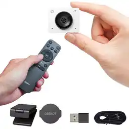 Falabella Meet Se con IA Webcam Blanco Nieve Con Control Remoto oferta