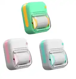 Falabella MINI IMPRESORA PORTATIL B3 + PAPEL ETIQUETAS ADHESIVO oferta