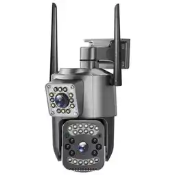 Falabella Cámara Original Ip Exterior Doble Lente Wifi Vision Nocturna 360 V380 oferta