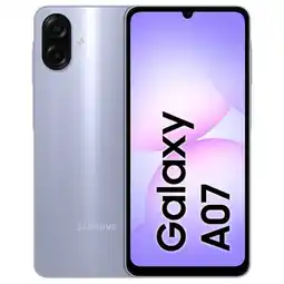 Falabella Celular Galaxy A07 Dual SIM PLS LCD 6.7 HD+ 90Hz 128GB /6GB 50MP IP54 5000mAh25W - Violeta oferta