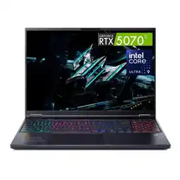 Falabella PORTATIL PREDATOR HELIOS NEO 16 AI INTEL CORE ULTRA 9 275HX RAM 96GB SSD 1TB RTX 5070TI oferta