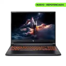 Falabella Portátil Nitro Core 7 240H Ram 64GB SSD 2TB RTX 5050 8GB Pantalla 16 WUXGA 180Hz oferta