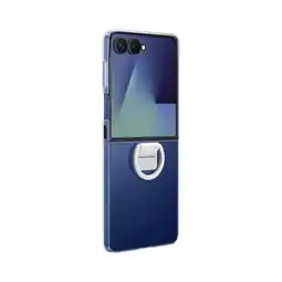 Falabella Funda con Anillo Ring Case Clear Compatible con Galaxy Z Flip7 Transparente oferta
