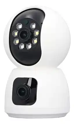 Falabella Camara De Seguridad Doble Lente Wifi gira 360° oferta