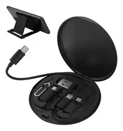 Falabella Kit Adaptador Multifuncional 6 En 1 Estuche Cables Viaje oferta