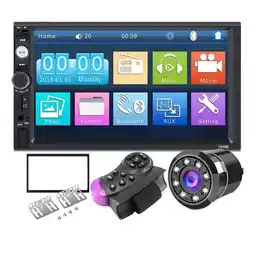 Falabella Radio para Carro con Bluetooth Pantalla Táctil 7010b con Usb oferta